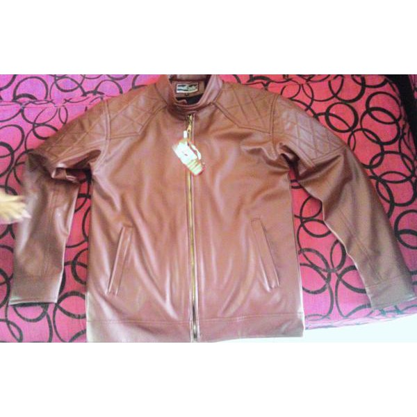 Jaket Kulit Asli Size L Merk Melber Point (Edisi CUCI GUDANG)