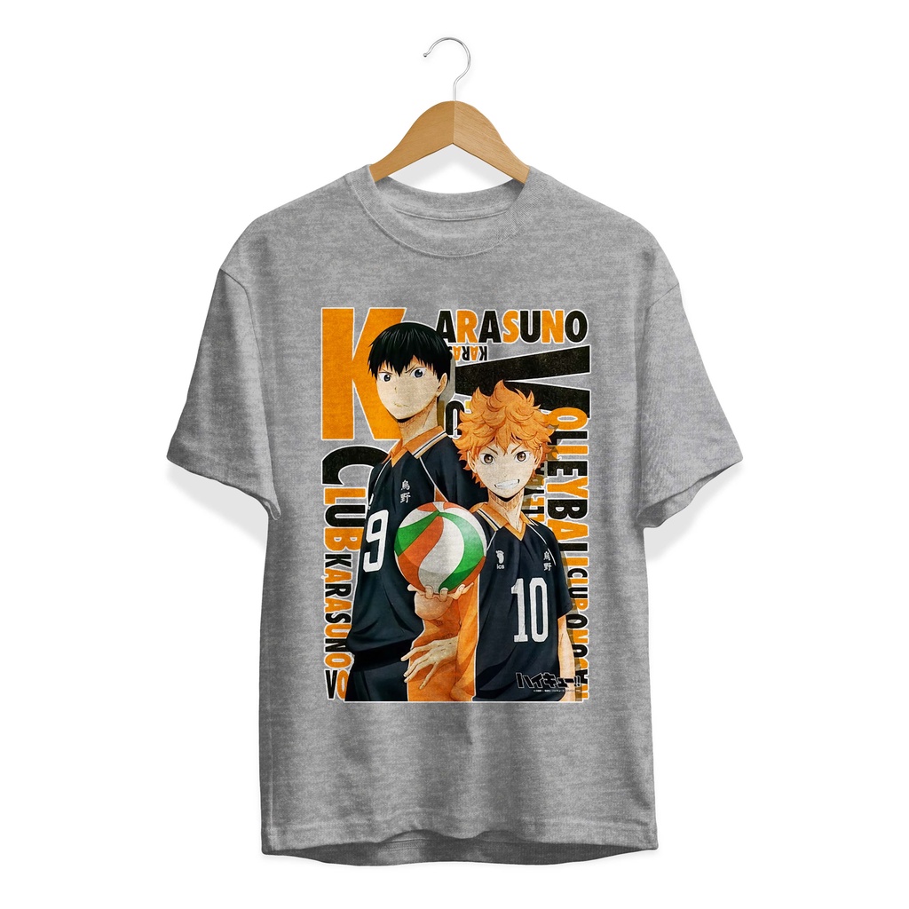 BAJU  KAOS DISTRO TERBARU ANIME  HAIKYU KAGEYAMA HINATA / ANIME JAPAN PREMIUM