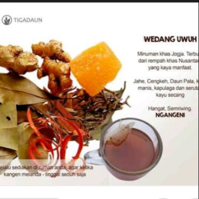 

WEDANG UWUH KHAS JOGJA 1 pack 10 pcs