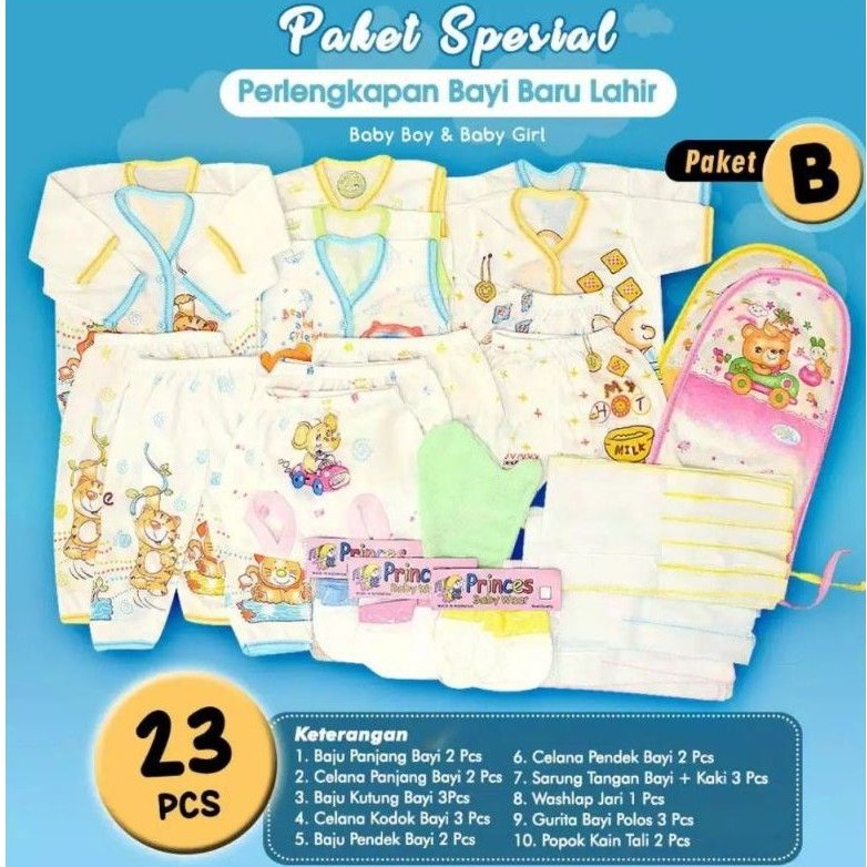 Special Paket perlengkapan bayi baru lahir Paket baju bayi special newborn