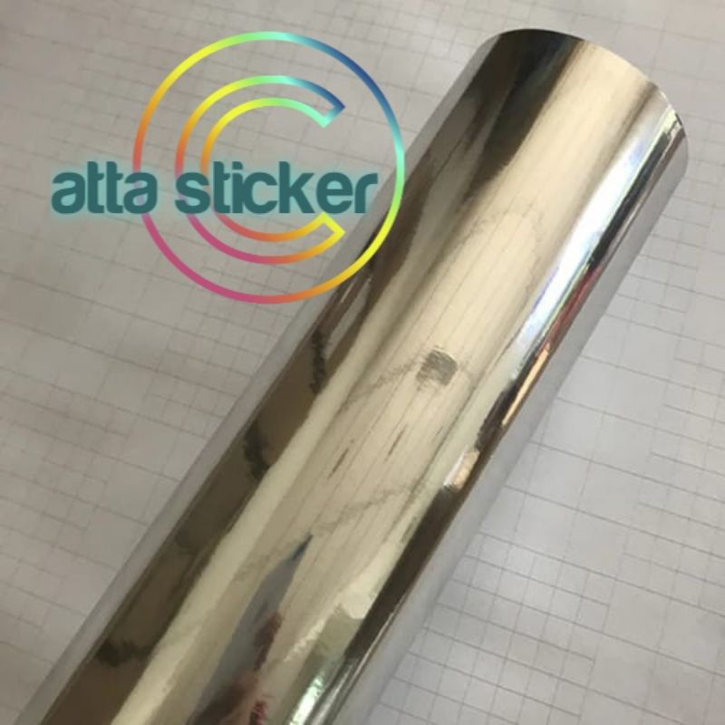 STIKER STICKER INFINITY CROME METALIK STIKER BODI MOTOR DAN MOBIL