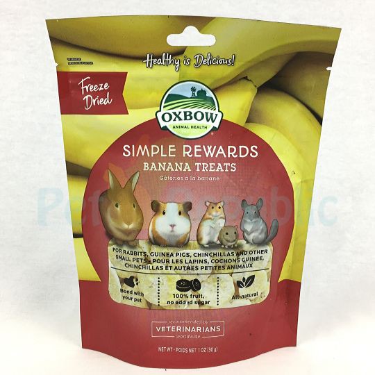 

OXBOW Snack Kelinci Simple Rewards BANANA Treats 30gr