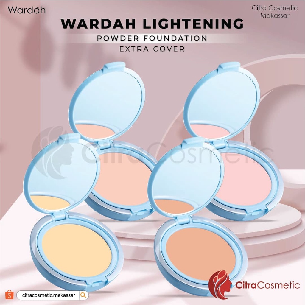 Wardah Lightening Powder Foundation Extra Cover Series