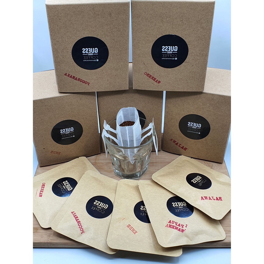 

Coffee Drip - [Drip Bag Kopi] - FLORES - PAPUA