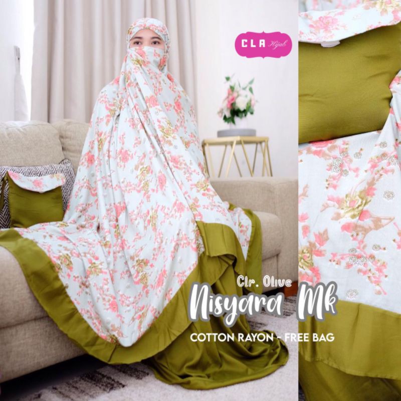 MUKENA NISYARA | MUKENA DEWASA ORIGINAL CLA HIJAB