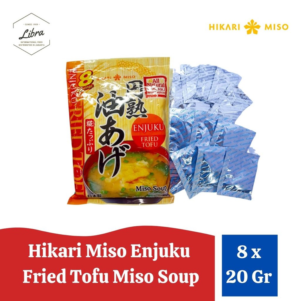 

Hikari Miso Enjuku Fried Tofu Miso Soup