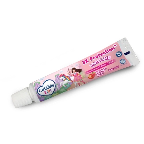 Cussons Kids Toothpaste Unicorn Strawberry Smoothie Pasta Gigi Anak 45g