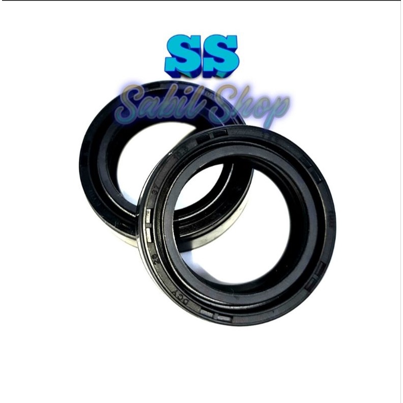 2 PCS SEAL SHOCK MOTOR SEAL PIPA AS DEPAN MOTOR SIL SOK SEPEDA MOTOR SEAL SHOCK BEAT VARIO SUPRA GRAND MIO