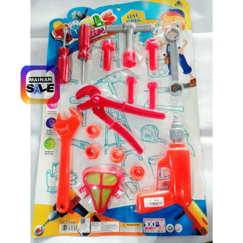 MAINAN TOOLS PERKAKAS