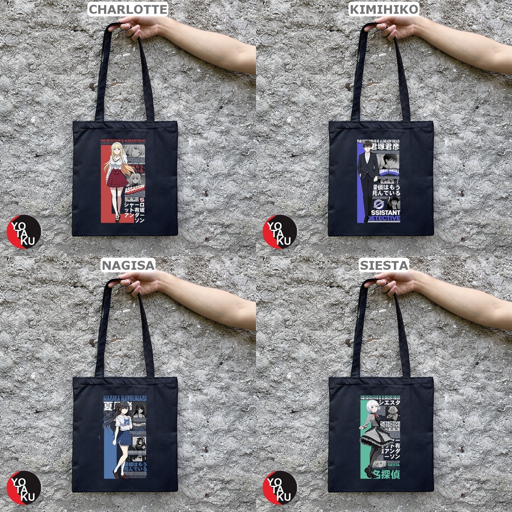 Tas Tote Bag Anime Tantei wa Mou Shindeiru YOTAKUSHOP