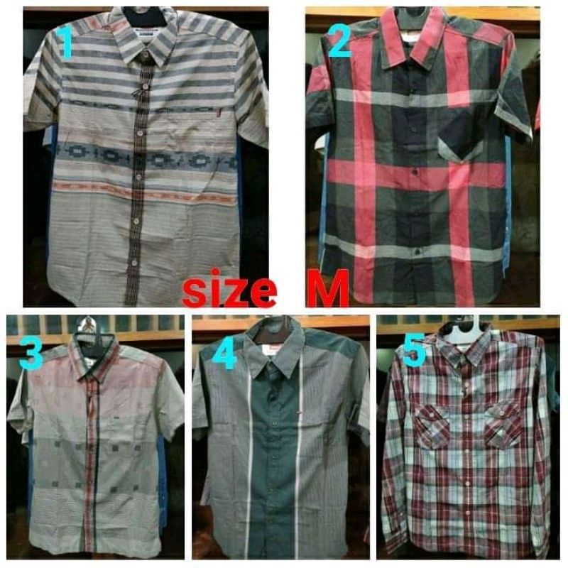 kemeja Gabrielle original kemeja pria ukuran M