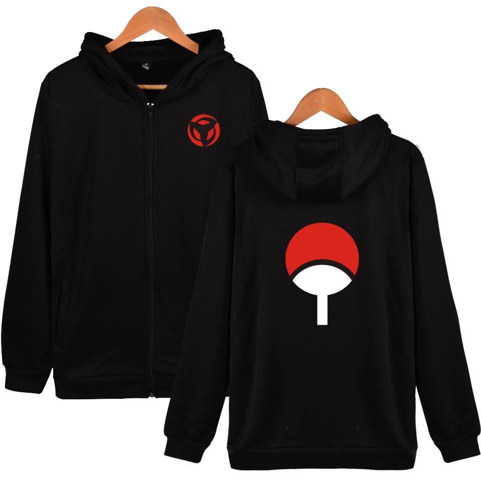 Jaket Uchiha Sharingan black