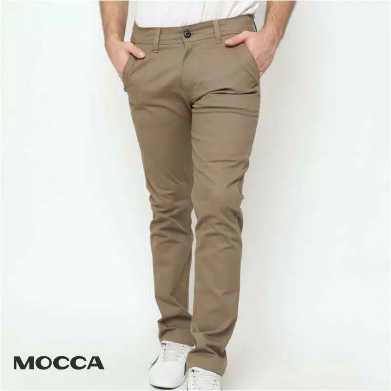 [TERLARIS] CELANA PANJANG PRIA UKURAN 27-38 PREMIUM QUALITY CHINOS SLIMFIT COWOK SKINNY POLOS COWOK Gentleman Boy