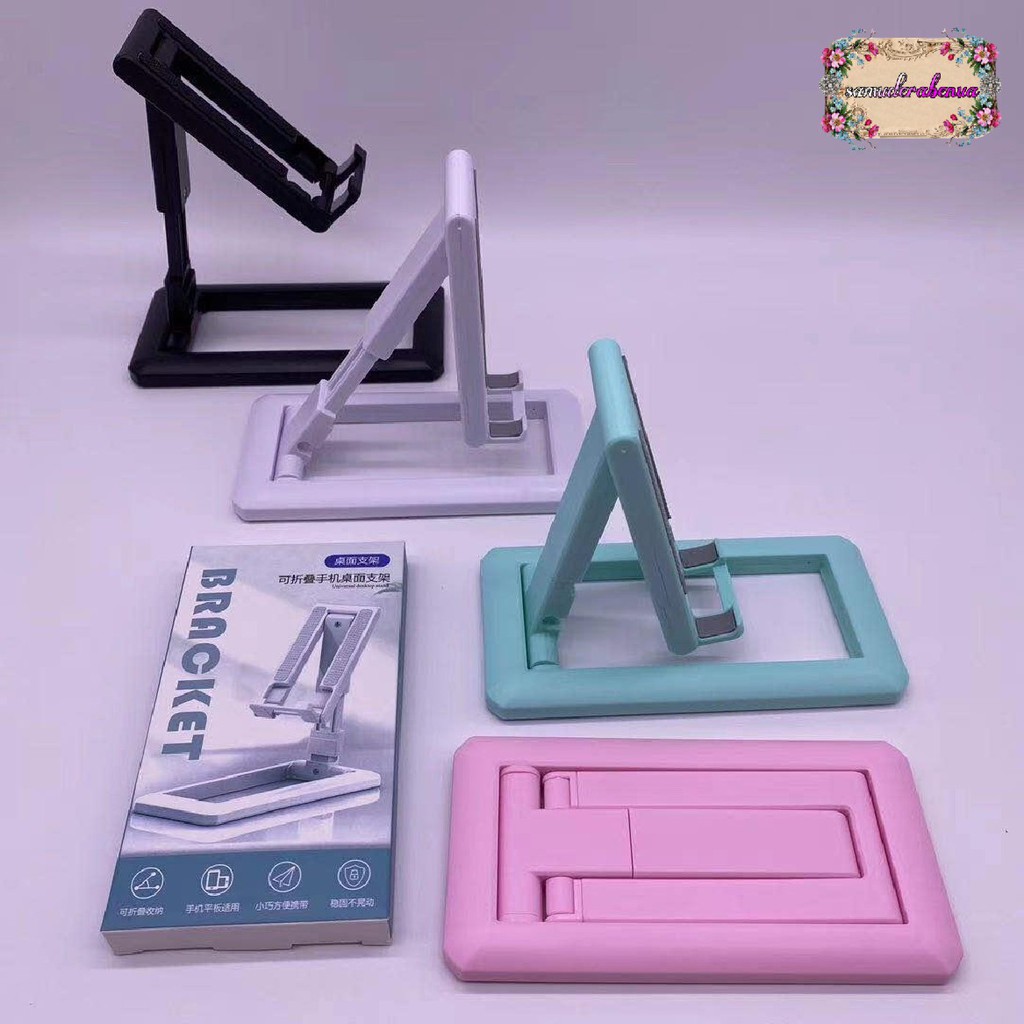 BM096 Bracket Holder phone Stand universal folding dudukan Hp tablet SB1124