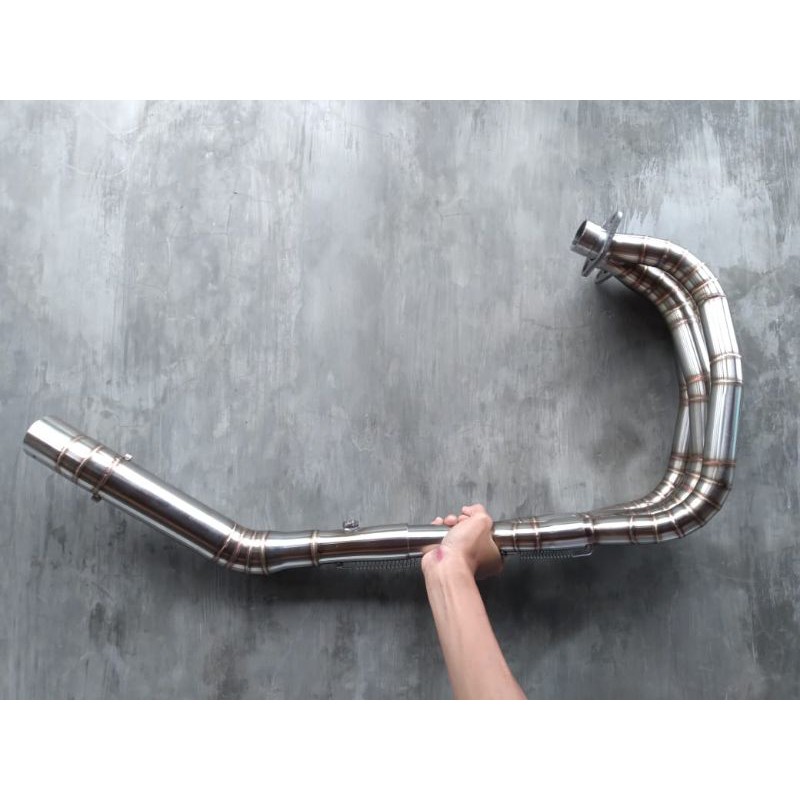 Leher Header Yamaha R25 4 Cabang