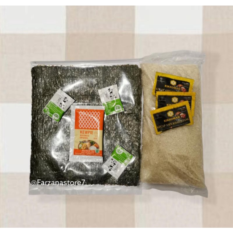 

Paket Sushi Komplit 1