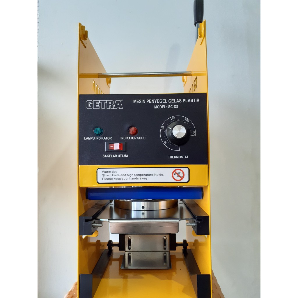 Getra SC-D8 Manual Cup Sealing Machine Penyegel Gelas Plastik