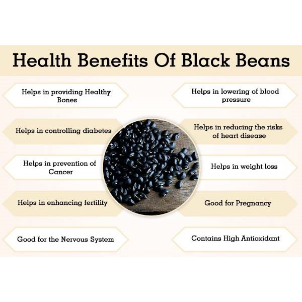 KACANG HITAM 50GR - ORGANIC BLACK TURTLE BEAN BEANS KACANG PENYU IRENG ORGANIK KARUPPU KAARAMANI IMPORT