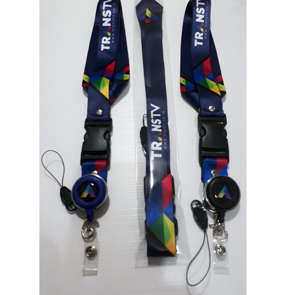 

#Sale 9APCS TRANSTV Lanyard ,Strap ID, HP/Flashdisk Printing Digital (Paket Lengkap Exclusive) 62 Re