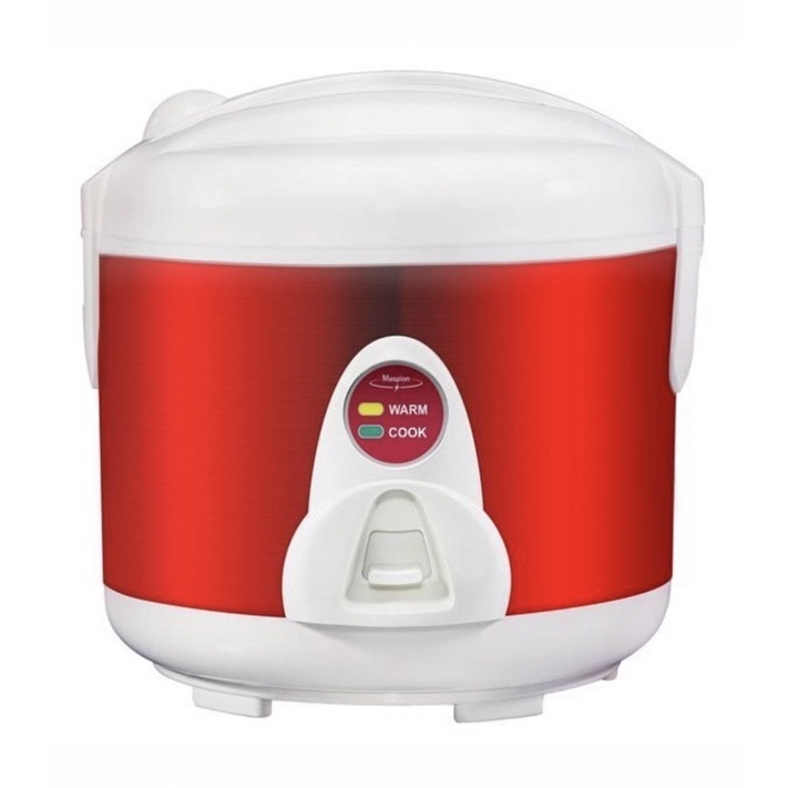 [ Maspion ] Magic Com / Rice Cooker Maspion MRJ 109 Panci Stainless Steel (Lebih Sehat) - 1.2L