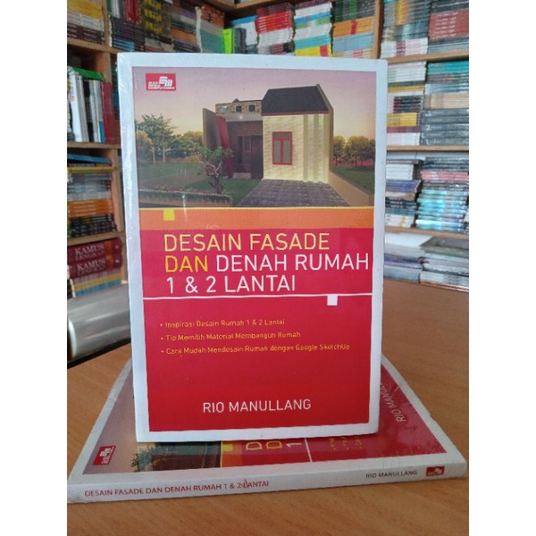 BUKU KOMPUTER | IT | REFERENSI | DESAIN FASADE DAN DENAH RUMAH 1 & 2 LANTAI DESAIN FASADE DAN DENAH 