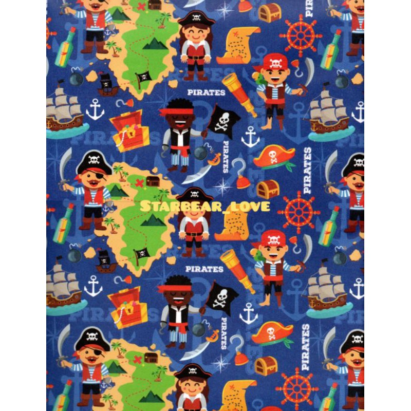 

Kertas kado Doff Navy Pirates Sansanwawa