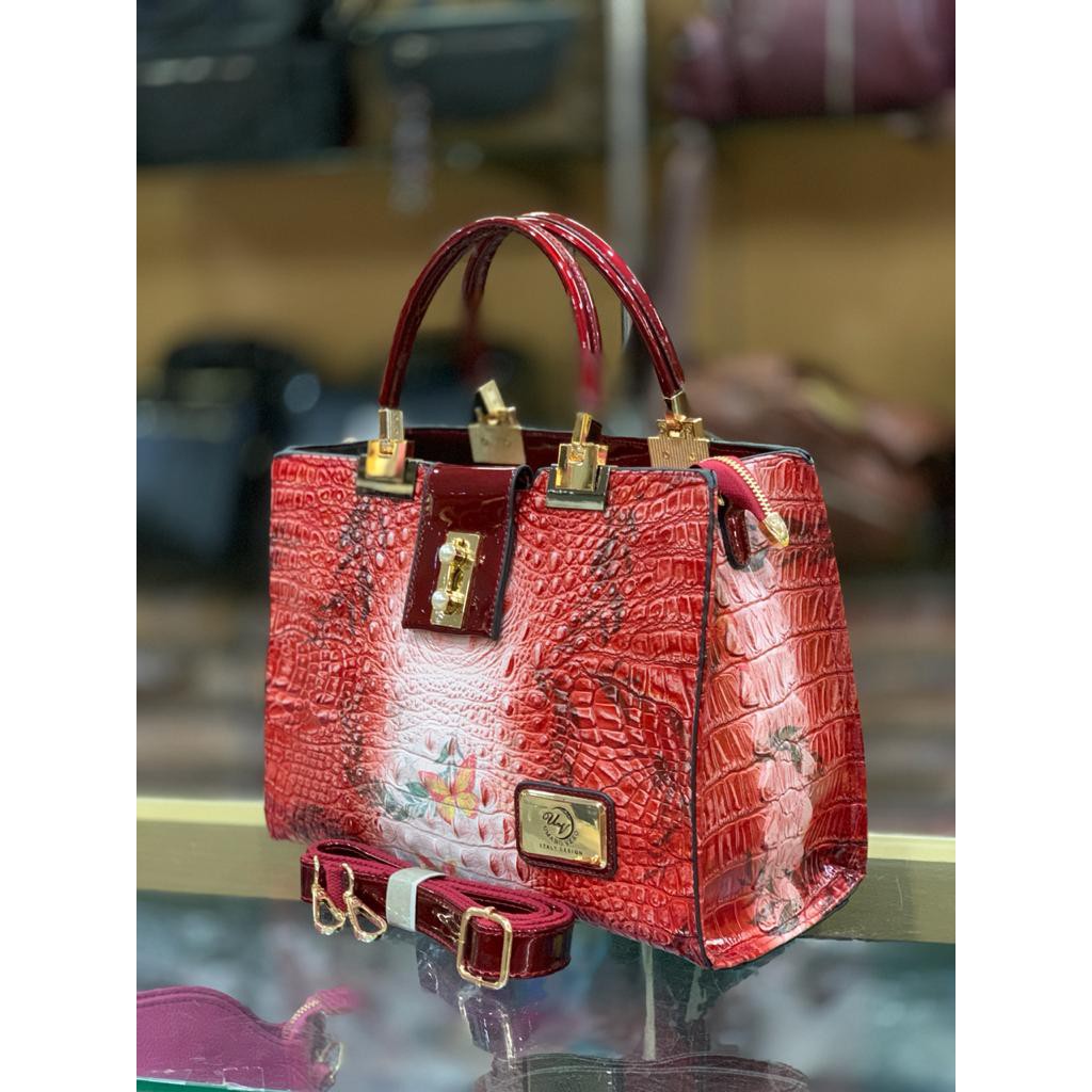 Tas Umano Vero Croco 8598B  RFV 3  batam impor original fashion branded reseller sale