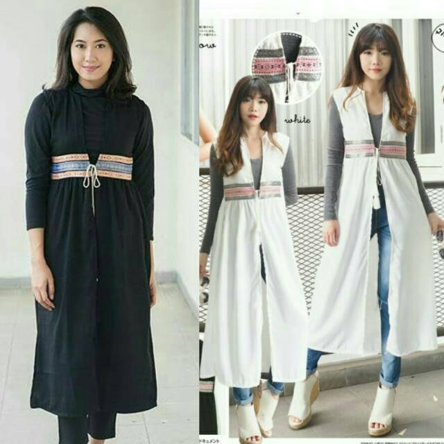 CARDIGAN PANJANG ZAHRA HIPPY TASSEL ETNIC