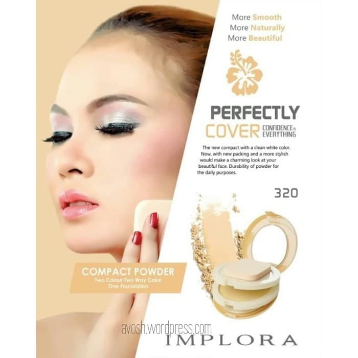 IMPLORA COMPACT POWDER 2COLOUR 1FOUNDATION