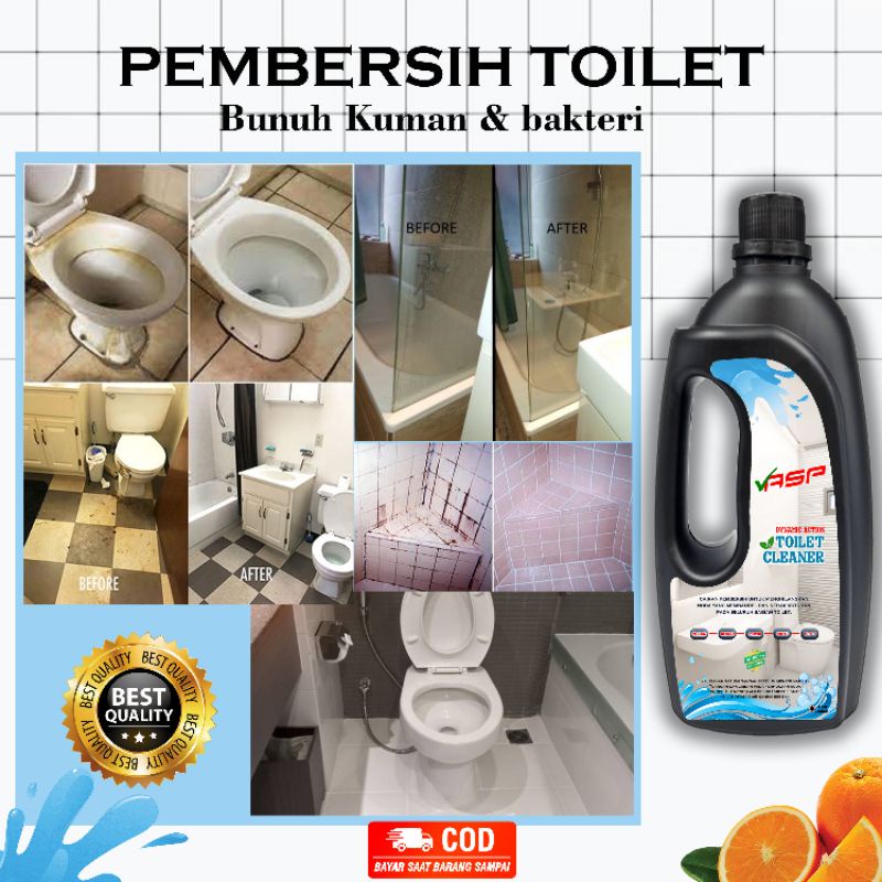 PEMBERSIH TOILET KERAK KERAMIK PORSELEN KAMAR MANDI SANGAT AMPUH ORIGINAL ASP