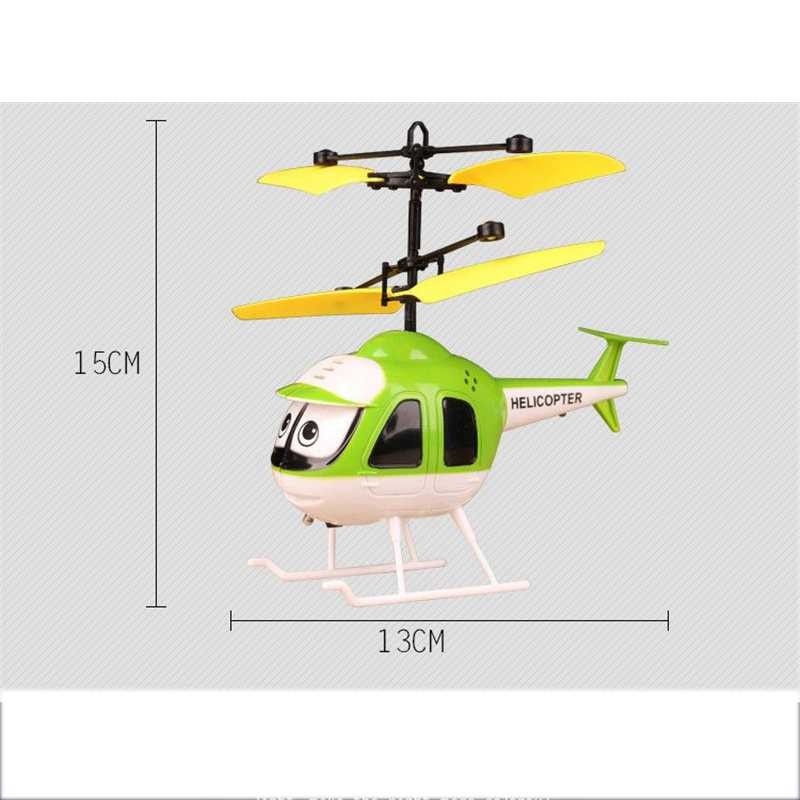 Mainan Helikopter Anak-Anak dengan Kontrol Sensor Bagian Bawah Helicopter RC Keren Unik Menarik