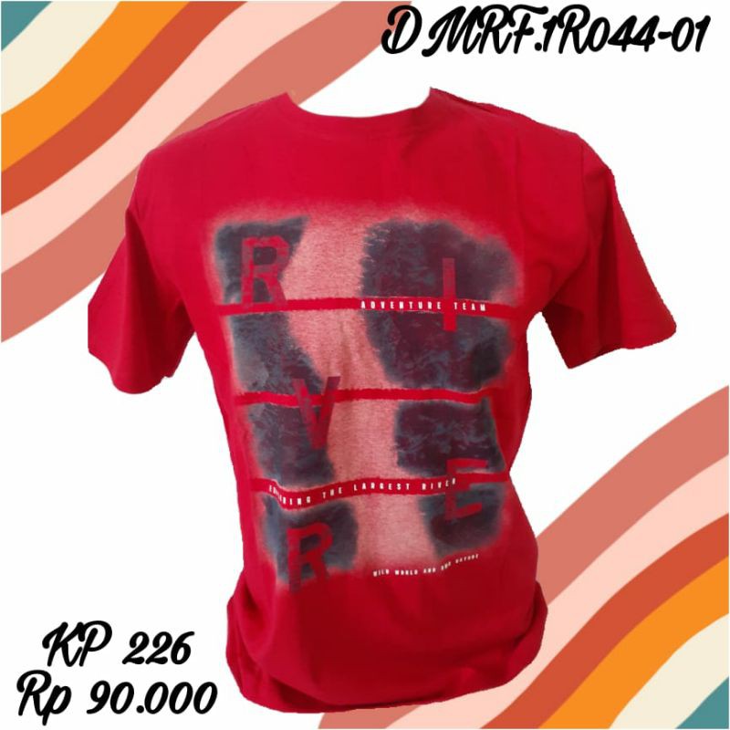 Kaos Cowok Dewasa Damor / Damor DMRF.1R044-01 / Kaos Atasan Cowok Damor