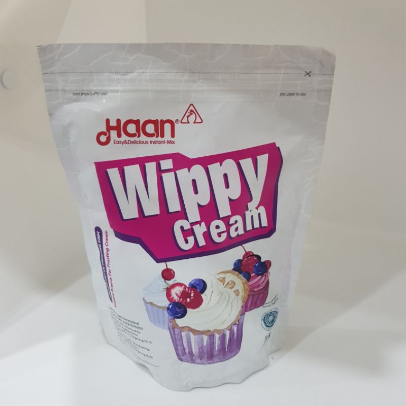 

Haan Wippy Cream 400 gr