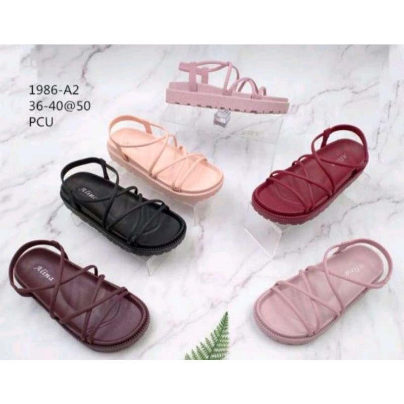 Sandal Dijamin 100% Import Murah Premium Jelly Original bukan KW