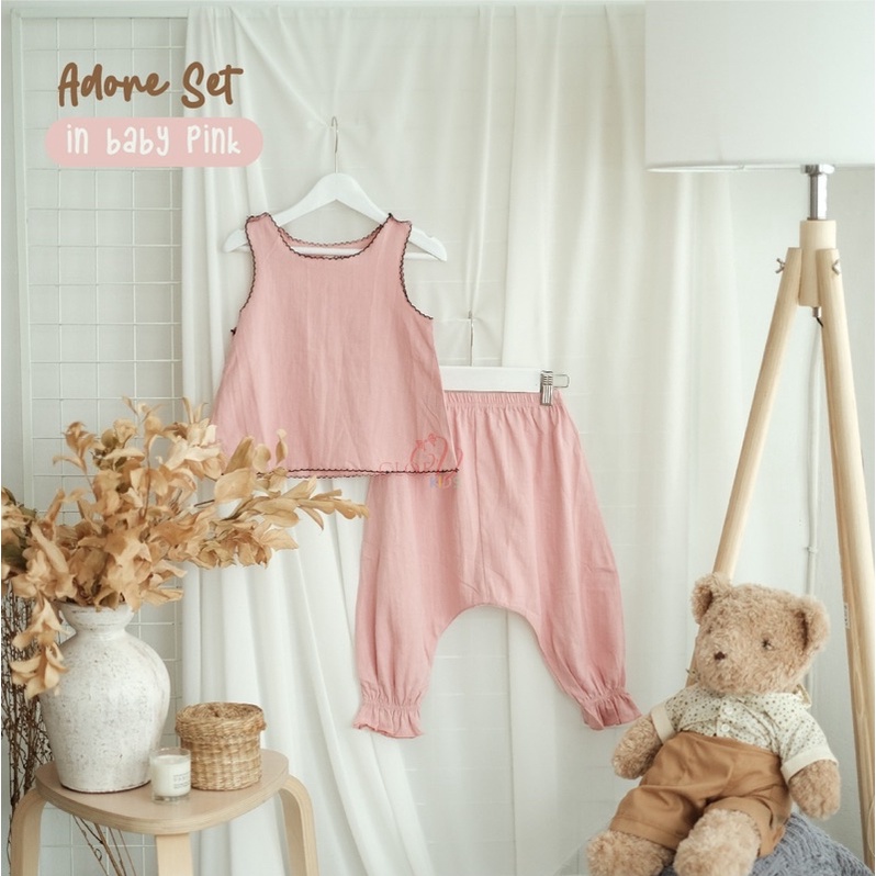 CLOEVKIDS - Baju set anak perempuan ADORE SET