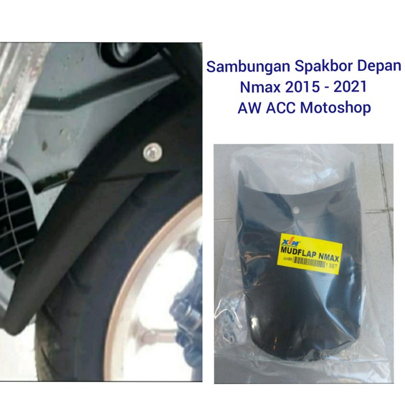 Sambungan Spakbor Depan Nmax 2015-2023 Mudflap Nmax 2015- 2023