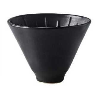 Filter Penyaring Kopi Glass Cone Coffee Dripper Filter V60 - HLD-083 - Black