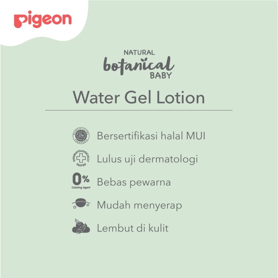 PIGEON Botanical Baby Water Gel Lotion 240ml