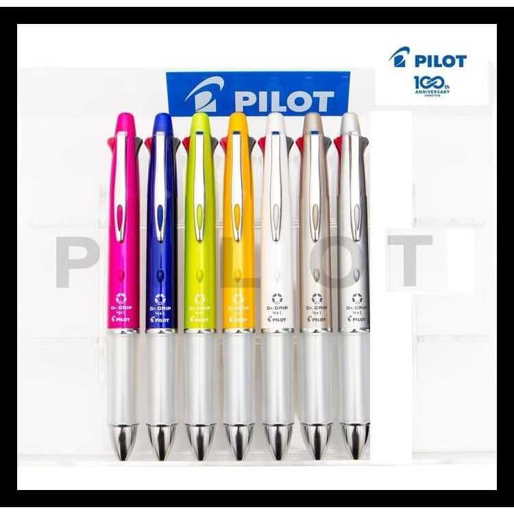 

PALING MURAH PILOT "DR. GRIP" 4+1 / PULPEN PILOT "DR. GRIP" 4 PEN + 1 PENSIL - HITAM BARANG