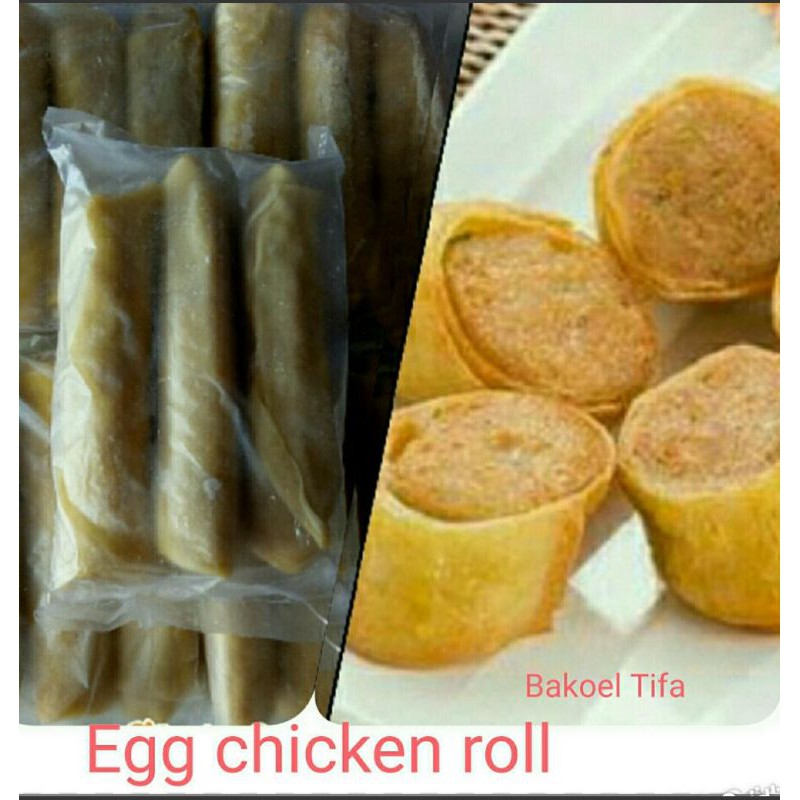 

Egg chicken roll