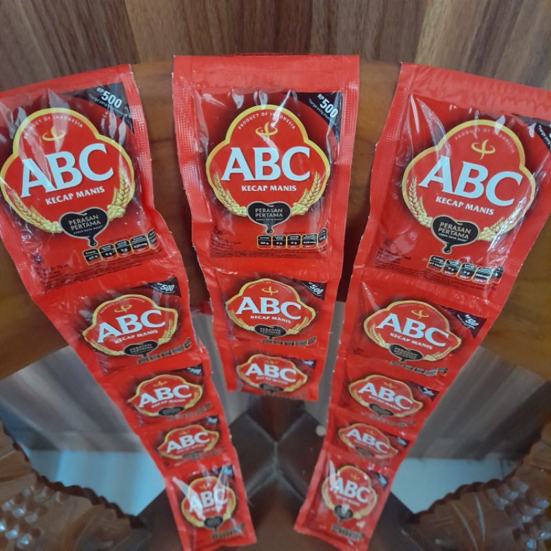 Saus Kecap Manis ABC Sachet Renceng Kemasan Kecil 15ml Enak Kedelai Pilihan Sembako Makassar