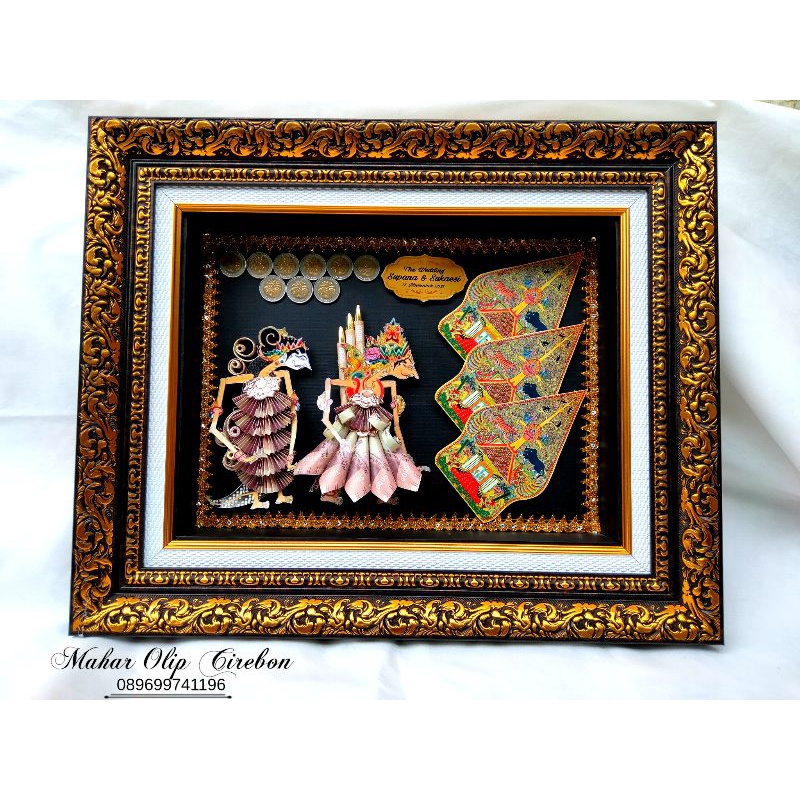 Accecoris mahar Wayang rama sinta