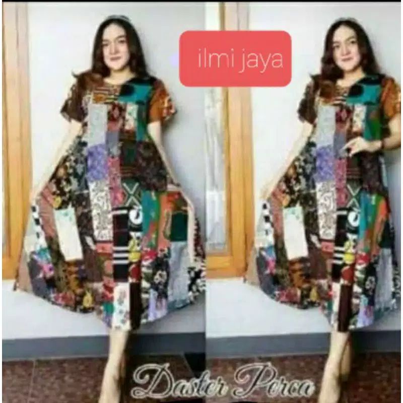 Daster perca batik katun murah