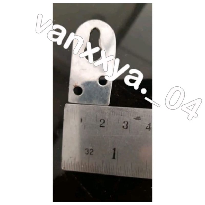 Gantungan pigora pigura frame plat 2 dua (tanpa baut) ecer per 1pcs