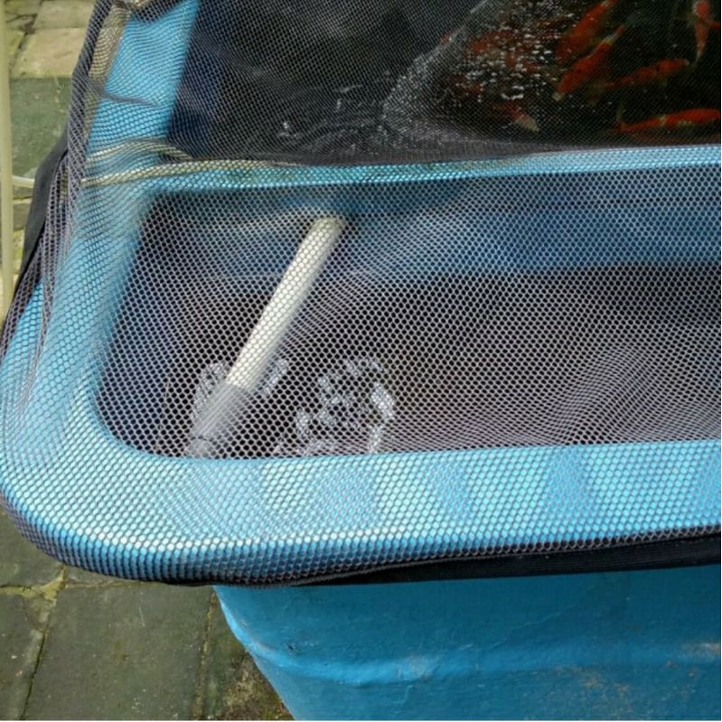 Net / Jaring / Waring Penutup Bak / Kolam ikan Persegi 200x200cm