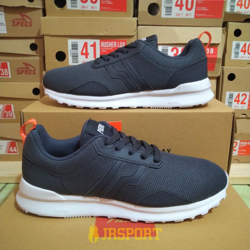 (MURAH) SEPATU SNEAKERS PIERO FLOW B - BIRU NAVY P20747