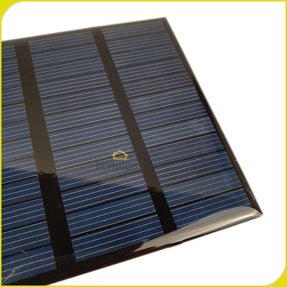 Mini Star Solar Panel 12V 1.5W - DIY CNC85X115-18 - Black
