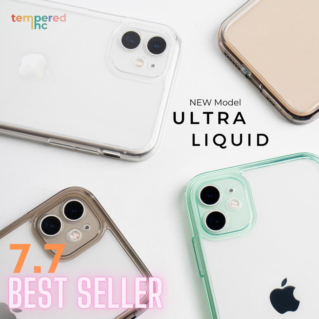 NEW ! ULTRALiquid Case iphone ( READY Iphone x - 12promax )