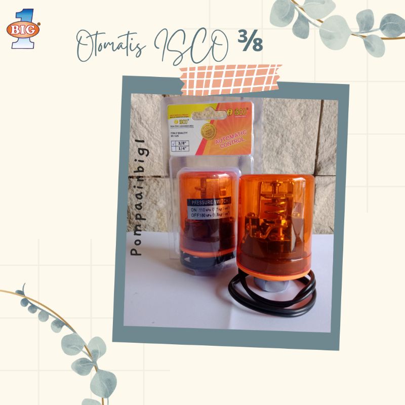 Otomatis Bulat ISCO ⅜