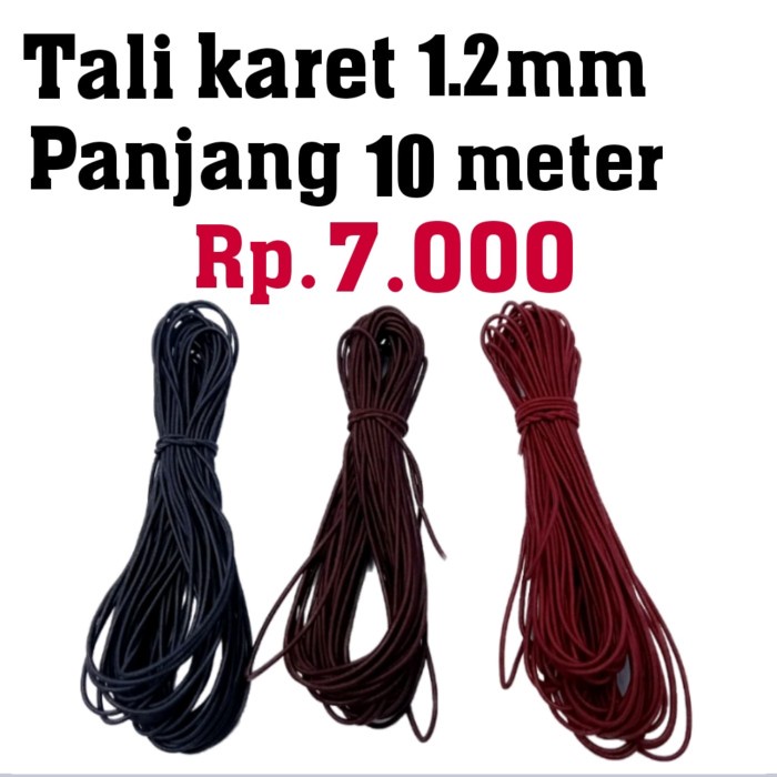 o23L2 Tali Karet Elastis Gelang Kalung 1Mm Ki2M0Io